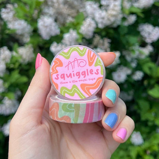 Squiggles Washi Tape
