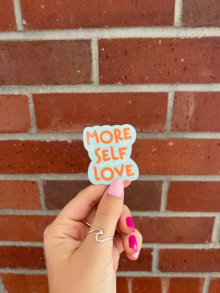 More Self Love Sticker