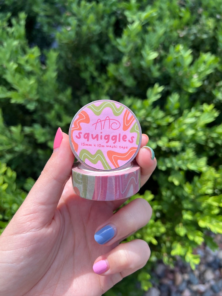Squiggles Washi Tape