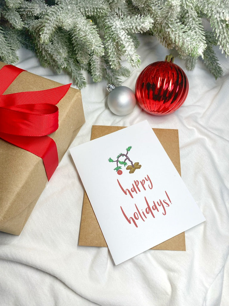 Flimsy Christmas Tree Card