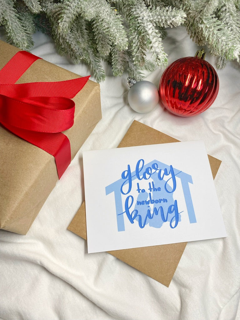 Glory to the King Christmas Card
