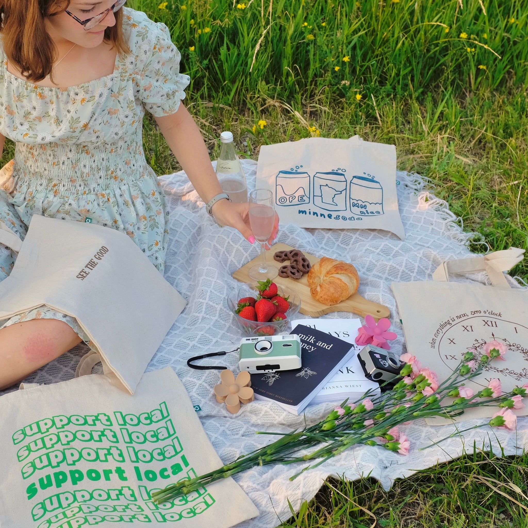 Support Local Tote Bag