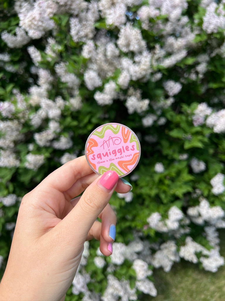 Squiggles Washi Tape