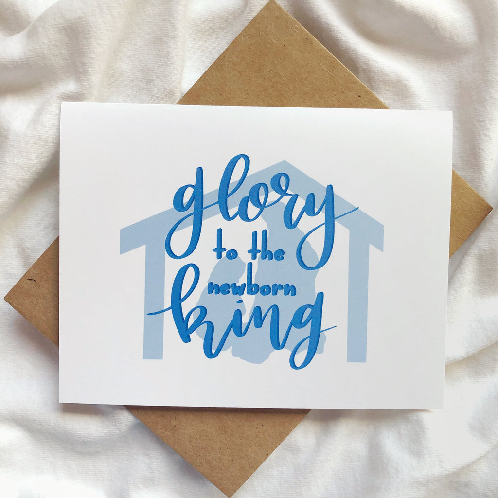Glory to the King Christmas Card