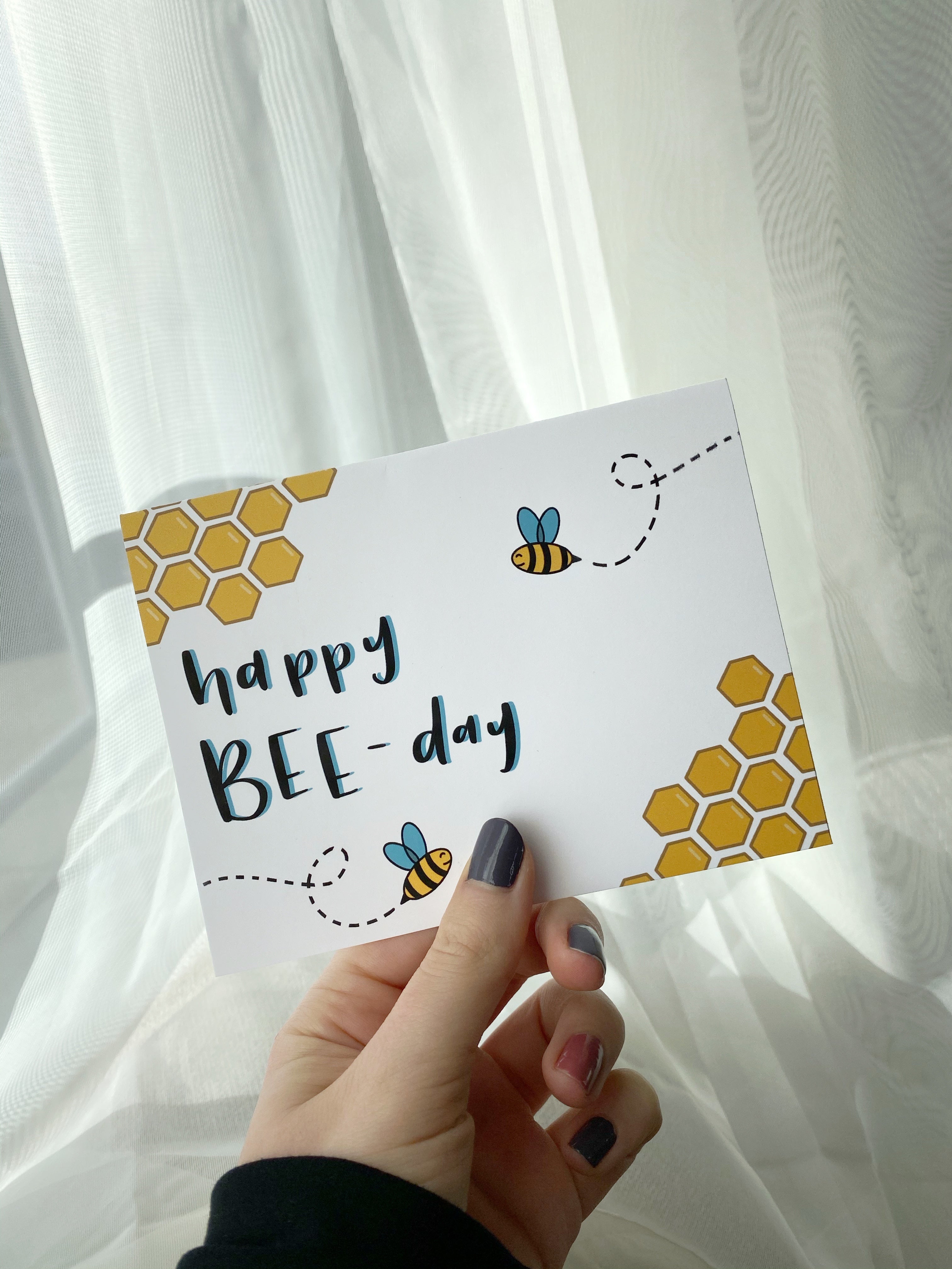 Happy Bee-Day Card