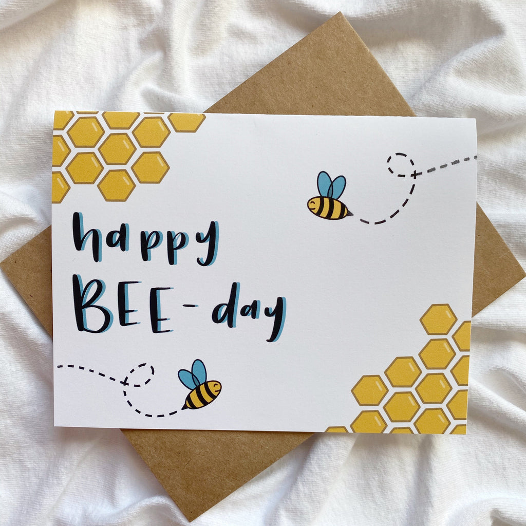Happy Bee-Day Card