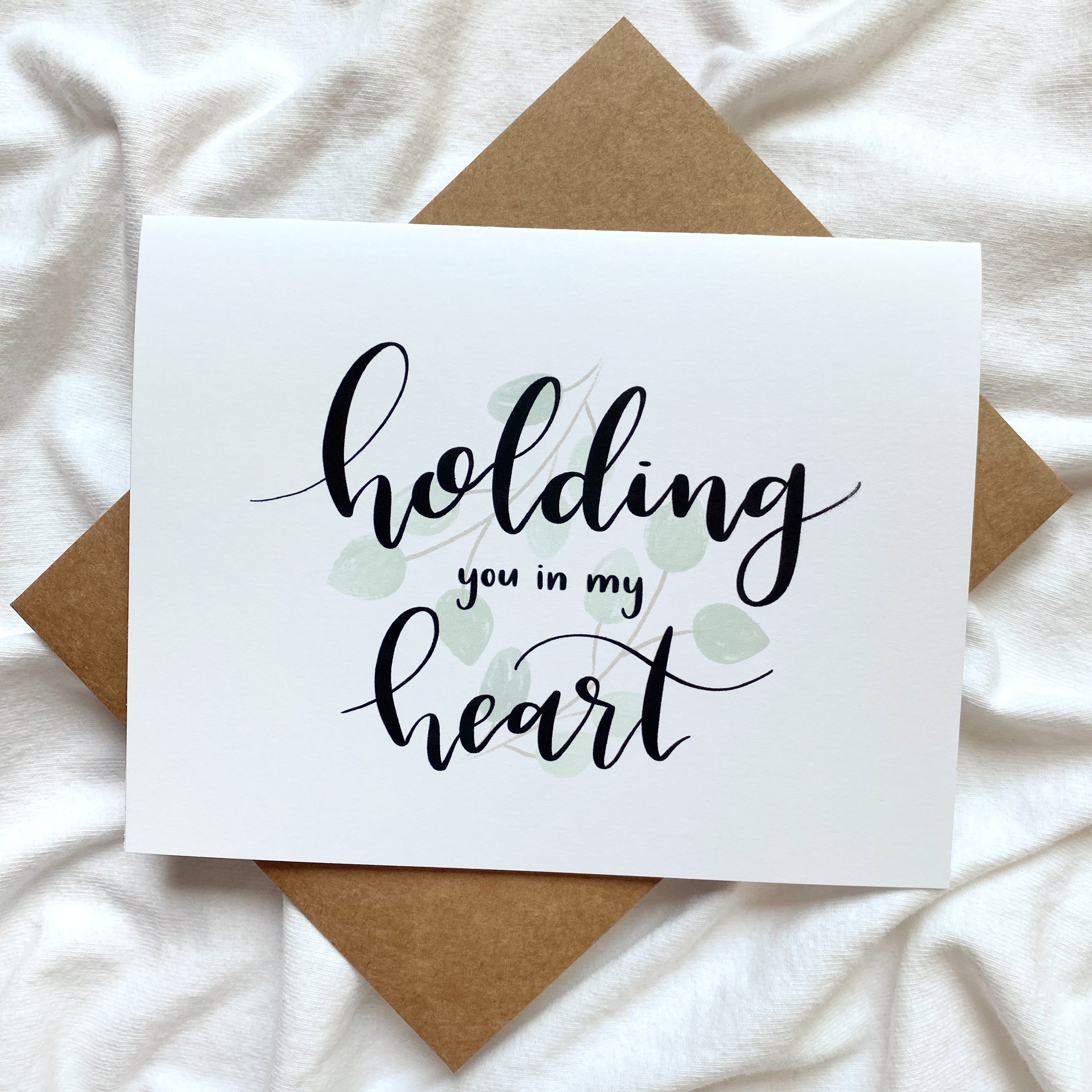 Eucalyptus Sympathy Card