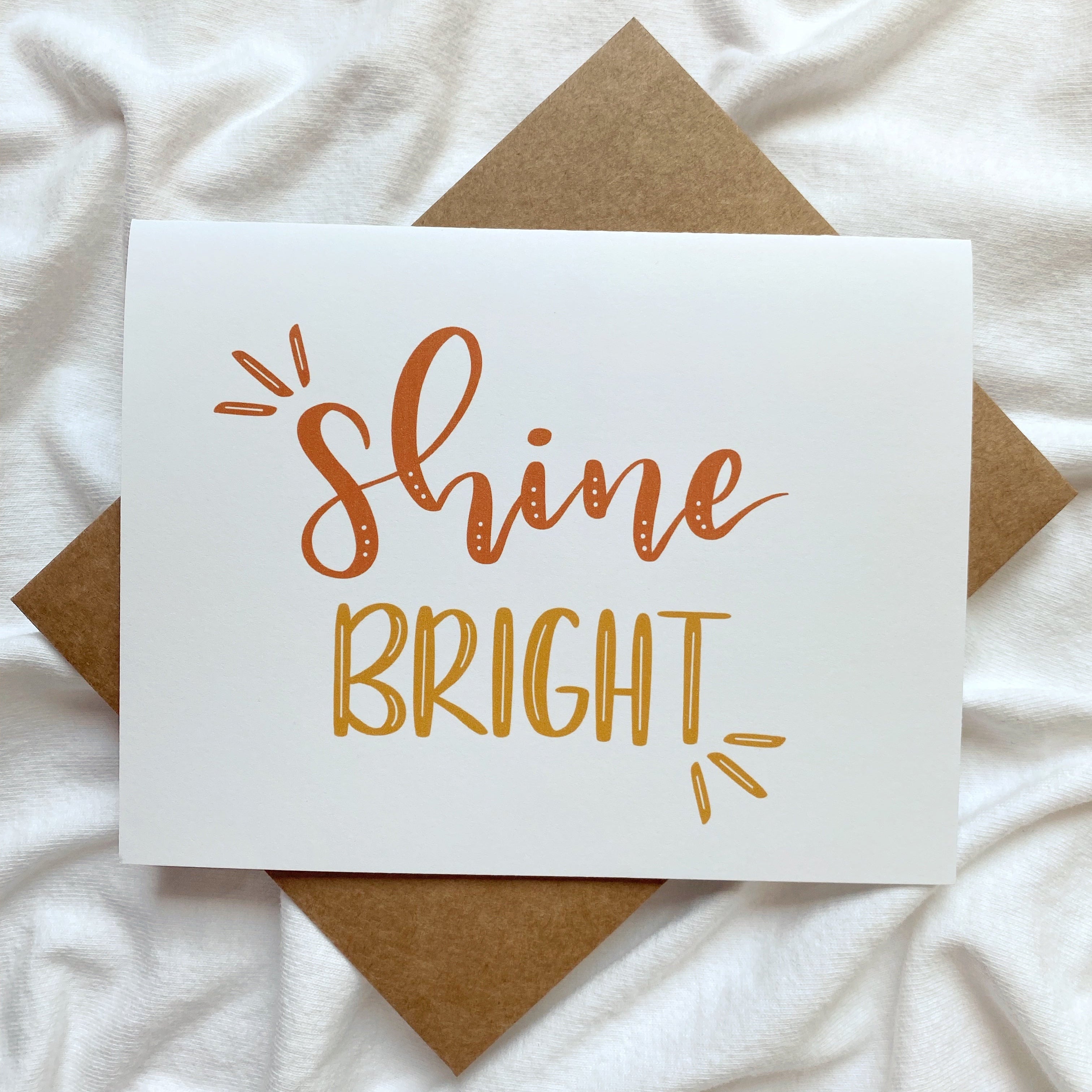 Shine Bright Card
