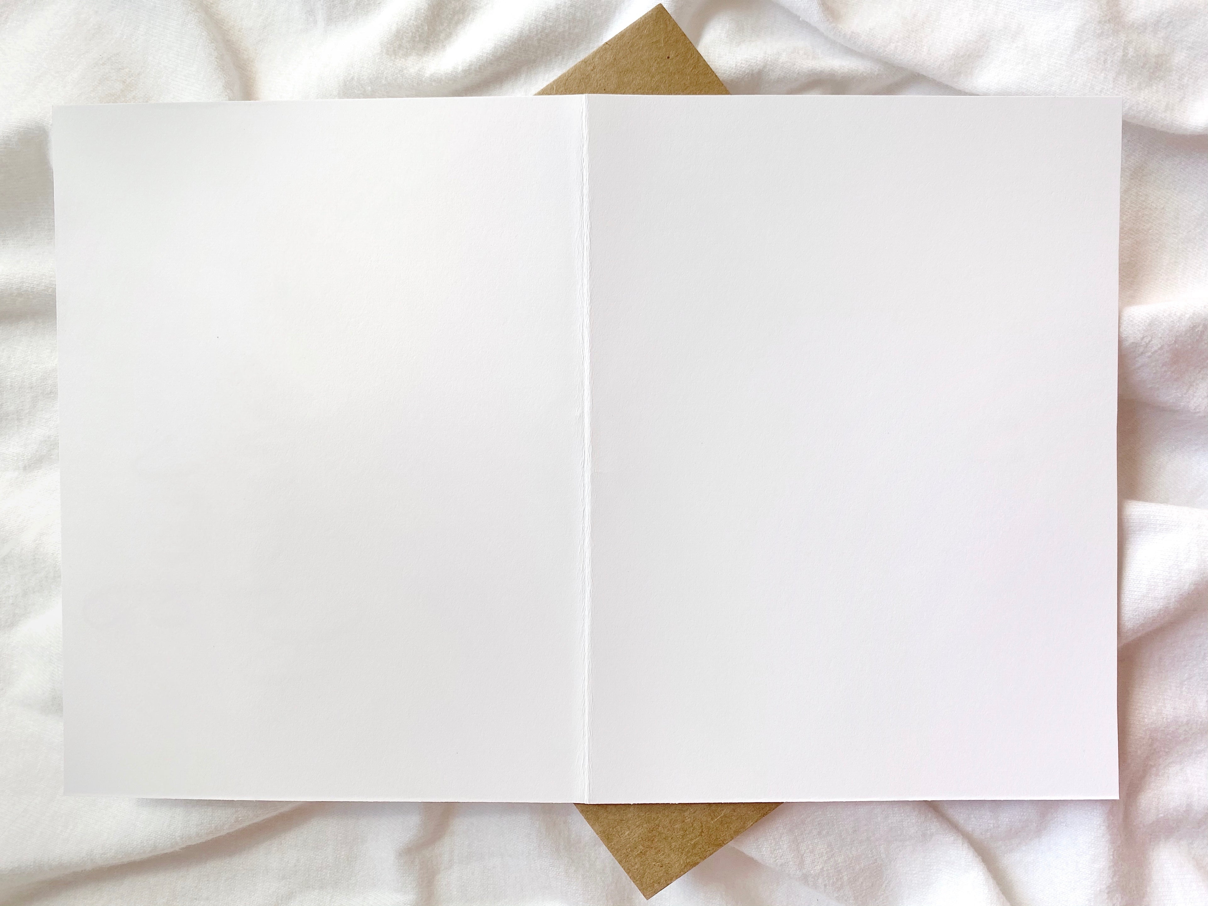 Thank You Window Flowers Card